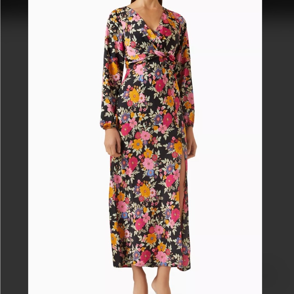 MINK PINK Emira Long Sleeve Maxi